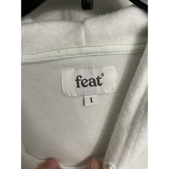 Feat Large Unisex Blanket Blend Hoodie Rainbow Ombré Fleece Soft Sweatshirt - Picture 7 of 13